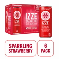 Izze Beverage Sparkling Juice Non-GMO Strawberry
