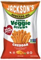 Jackson's Super Veggie Straws with Avocado Oil Cheddar