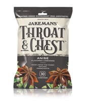 Jakemans Throat & Chest Flavored Lozenges Anise