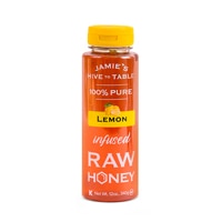 Jamie's Hive to Table Raw Infused Honey Lemon