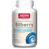 Jarrow Formulas Bilberry Plus Grapeskin Polyphenols