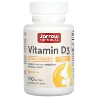 Jarrow Formulas Vitamin D3 Gluten Free