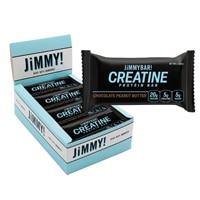 JimmyBar Creatine Protein Bar Chocolate Peanut Butter