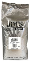 Jim's Organic Coffee Medium Whole Bean Coffee Jo-Jo's Java