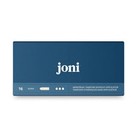 Joni Organic Non-Applicator Tampons Super