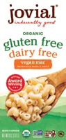 Jovial Organic Gluten Free Dairy Free Vegan Mac