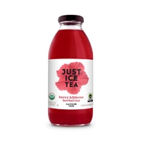 Just Ice Tea Organic Herbal Tea Berry Hibiscus