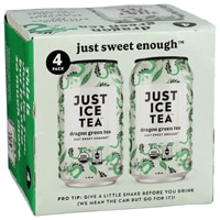 Just Ice Tea Organic Just Sweet Enough Tea Dragon Green