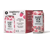 Just Ice Tea Organic Just Sweet Enough Tea Raspberry