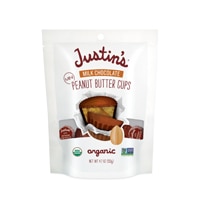 Justin's Organic Mini Peanut Butter Cups Milk Chocolate