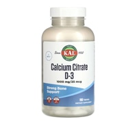 KAL Calcium Citrate D-3 1000 mg/25 mcg
