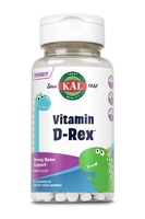 KAL Kids Vitamin D-Rex Bone Support Bubble Gum