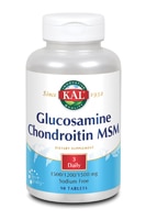 Kal Glucosamine Chondroitin And MSM