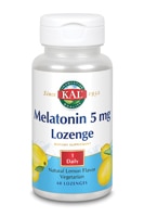 Kal Melatonin Lozenge Lemon