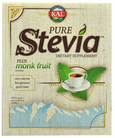 Kal Pure Stevia Plus Monk Fruit