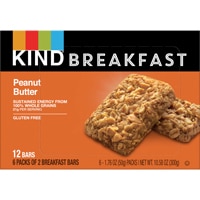 KIND Gluten Free Breakfast Protein Bars Peanut Butter