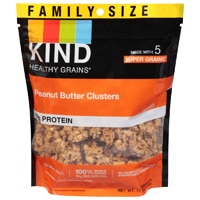 KIND Gluten Free Healthy Grains Granola Clusters Family Size Peanut Butter