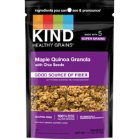 KIND Gluten Free Healthy Grains Granola Clusters Maple Quinoa with Chia Seeds