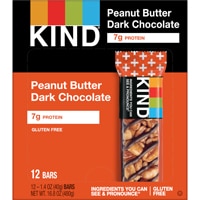 KIND Gluten Free Healthy Snack Bars Peanut Butter Dark Chocolate