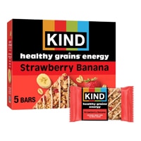 KIND Healthy Grains Energy Bars Strawberry Banana
