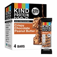 KIND Protein MAX Bars 20g Protein Crispy Chocolate Peanut Butter