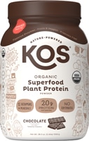 KOS Organic Superfood Plant Protein Powder Chocolate