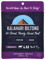Kalahari Biltong Air-Dried Thinly Sliced Beef Rosemary Truffle