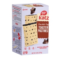 Katz Gluten Free Unfrosted Toaster Pastries Chocolate Chip