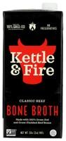 Kettle & Fire Bone Broth Non-GMO No Preservatives Classic Beef