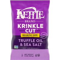 Kettle Brand Krinkle Cut Potato Chips Truffle Oil & Sea Salt