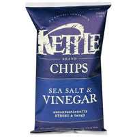 Kettle Brand Potato Chips Sea Salt and Vinegar