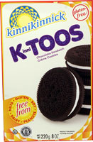 Kinnikinnick Kinnitoos Sandwich Cookies Chocolate Crème