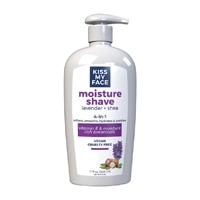 Kiss My Face 4-in-1 Moisture Shave Lotion - Lavender Shea