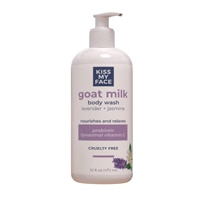 Kiss My Face Goat Milk Body Wash - Lavender + Jasmine