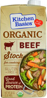 Kitchen Basics Gluten Free Organic Beef Stock