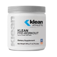 Klean Athlete Pre-Workout Powder - NSF Certified for Sport Natural Lemon Tea