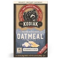 Kodiak Cakes Hearty Instant Oatmeal 100% Whole Grain Blueberries & Cream