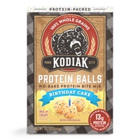 Kodiak Cakes No-Bake Protein Bite Mix Protein Balls 100% Whole Grain Non GMO Birthday Cake