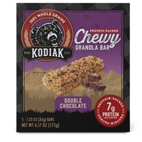 Kodiak Cakes Non-GMO Protein-Packed Chewy Granola Bars Double Chocolate