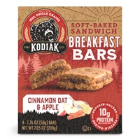 Kodiak Cakes Protein Soft-Baked Breakfast Bars Cinnamon Oat & Apple