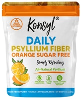 Konsyl Daily Psyllium Fiber Sugar Free Orange