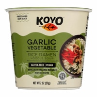 Koyo Gluten Free Organic Garlic Vegetable Rice Ramen Noodle Soup