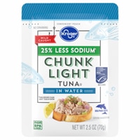 Kroger Chunk Light Tuna Less Sodium