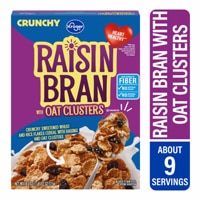 Kroger Crunchy Raisin Bran with Oat Clusters Cereal