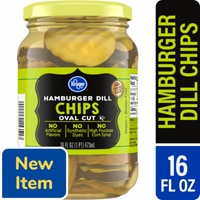 Kroger Hamburger Dill Chip Pickles