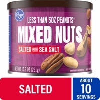Kroger Mixed Nuts Salted with Sea Salt