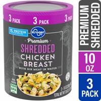 Kroger Premium Shredded Chicken Breast
