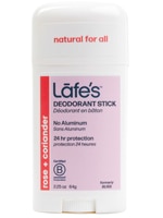 Lafe's Natural Deodorant Stick Bliss - Iris & Rose