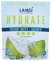 Laird Superfood Hydrate Coconut Water + Aquamin Drink Mix Original