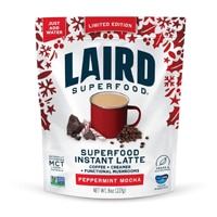 Laird Superfood Limited Edition Instant Latte Coffee + Creamer + Adaptogens Peppermint Mocha